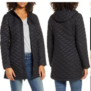 The North Face ThermoBall Insulated Hooded Parka Black Coat